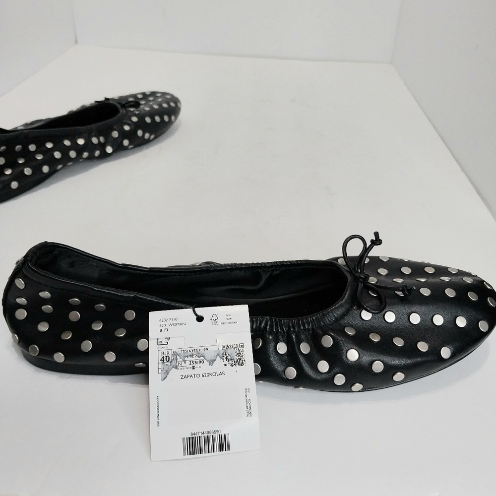 Mango Zapato Flats, NWT, Size 40|US 8.5 - Picture 5 of 10
